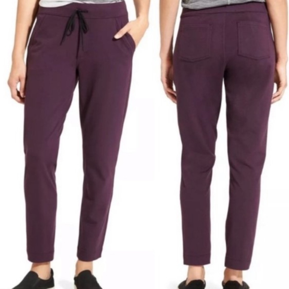 Athleta Flux Ankle Sweatpant, Wild Raisin
